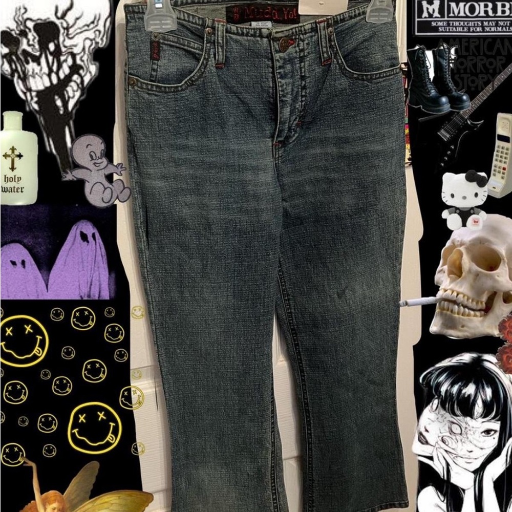 Super rare 90s wide leg Mudd blue jeans 🖤 NWT